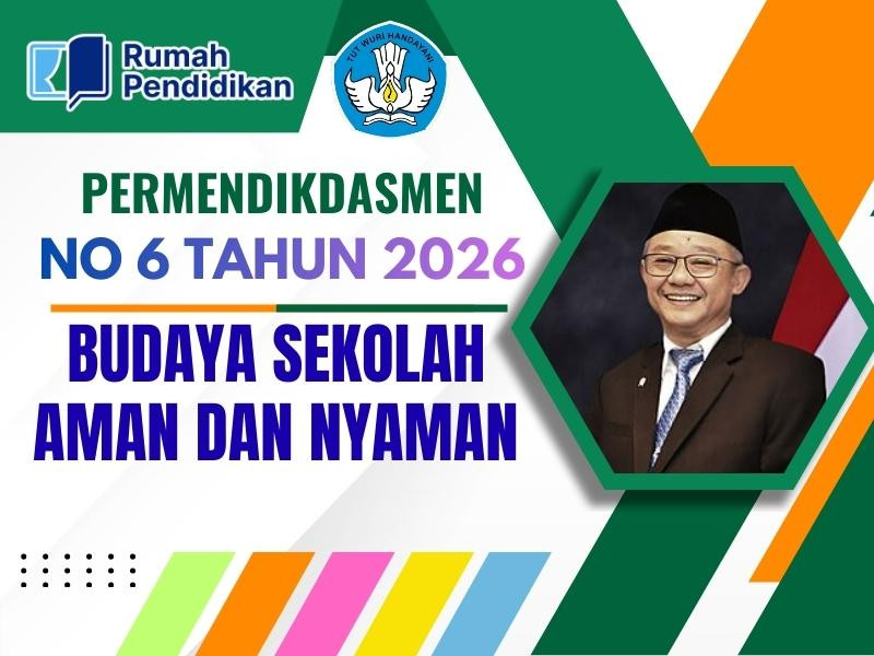 Permendikdasmen Nomor 6 Tahun 2026 Tentang Budaya Sekolah Aman dan Nyaman